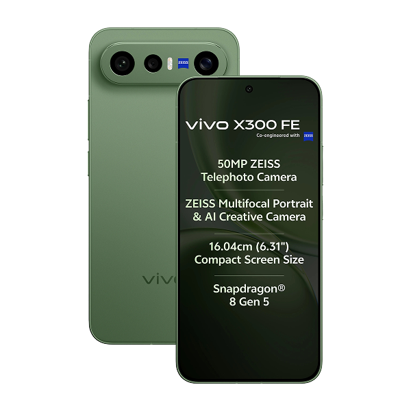 Vivo X300 FE (Urban Olive, 12/512 GB)